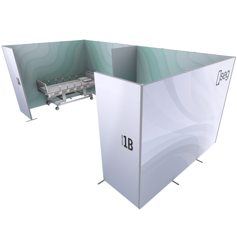 QSEG Isolation Room — Double Isolation Room / Full Custom Print
